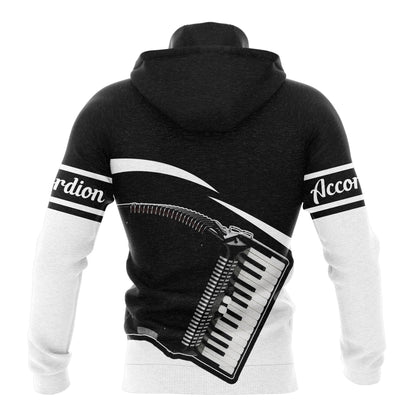 Accordion Pullover Premium Hoodie, Perfect Outfit For Men And Women On Christmas New Year Autumn Winter