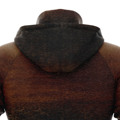 Awesome Golden Retriever Reflection Premium Brown Hoodie, Perfect Outfit For Men And Women On Christmas New Year Autumn Winter