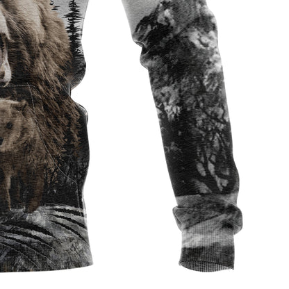 Bear Scratch Pullover Premium Hoodie , Perfect Outfit For Men And Women On Christmas New Year Autumn Winter