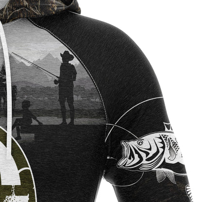 Fishing Pullover Premium Hoodie Bass Fishing, Perfect Outfit For Men And Women On Christmas New Year Autumn Winter