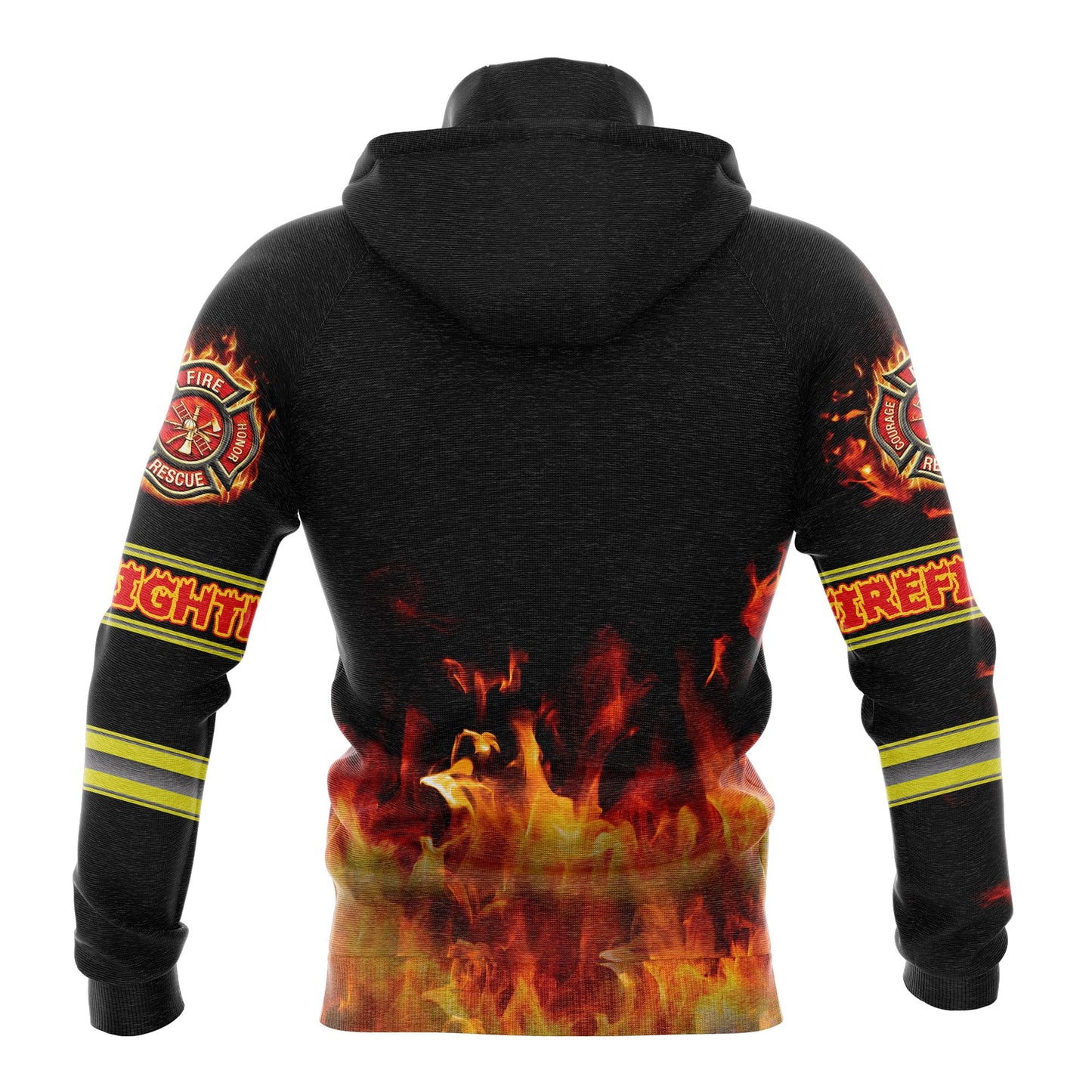 Firefighter Hero Pullover Premium Hoodie Fire Sea, Perfect Outfit For Men And Women On Christmas New Year Autumn Winter