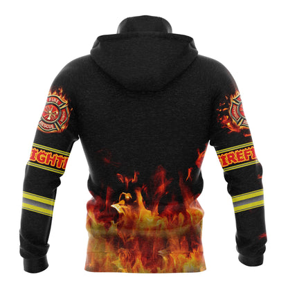 Firefighter Hero Pullover Premium Hoodie Fire Sea, Perfect Outfit For Men And Women On Christmas New Year Autumn Winter