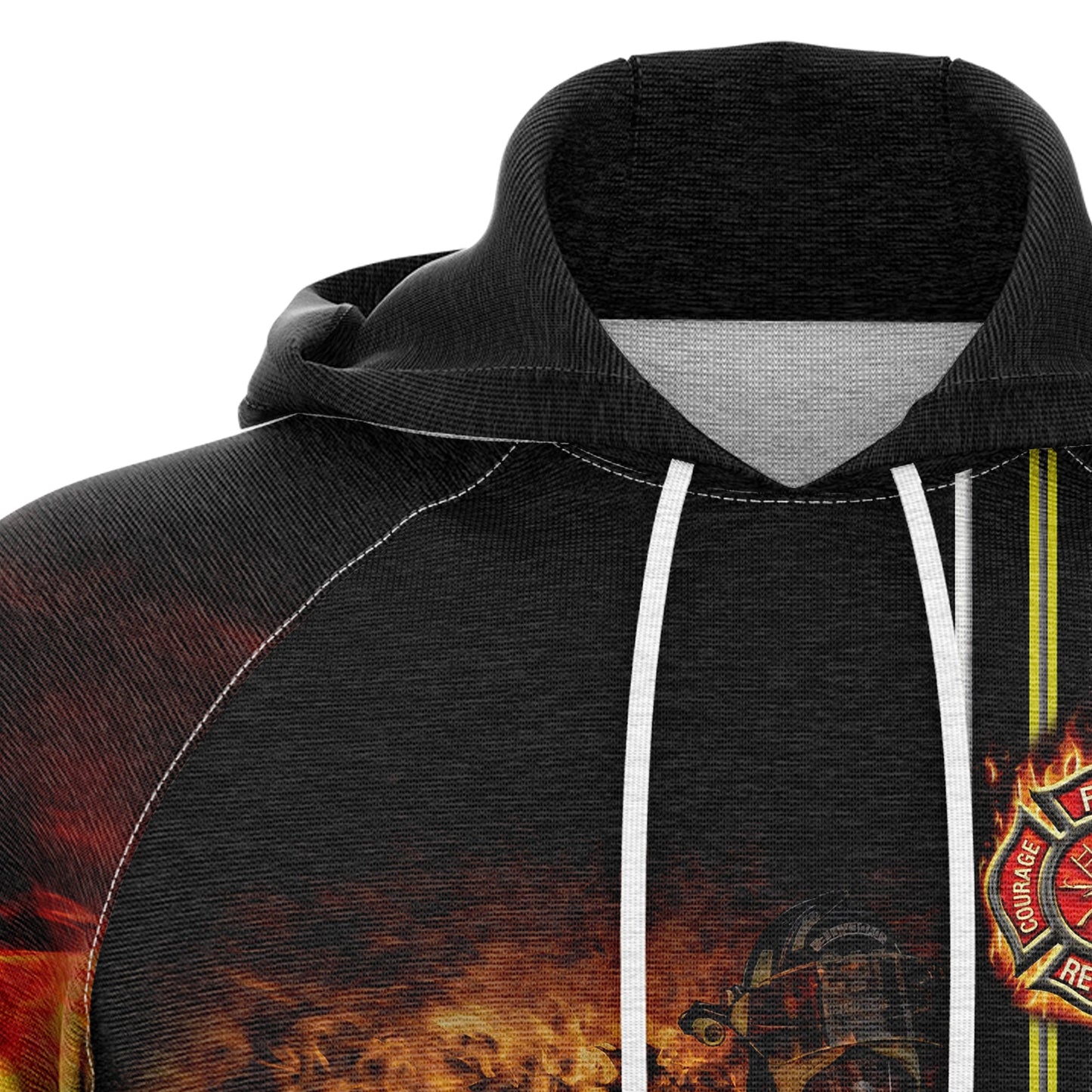 Firefighter Hero Pullover Premium Hoodie Fire Sea, Perfect Outfit For Men And Women On Christmas New Year Autumn Winter