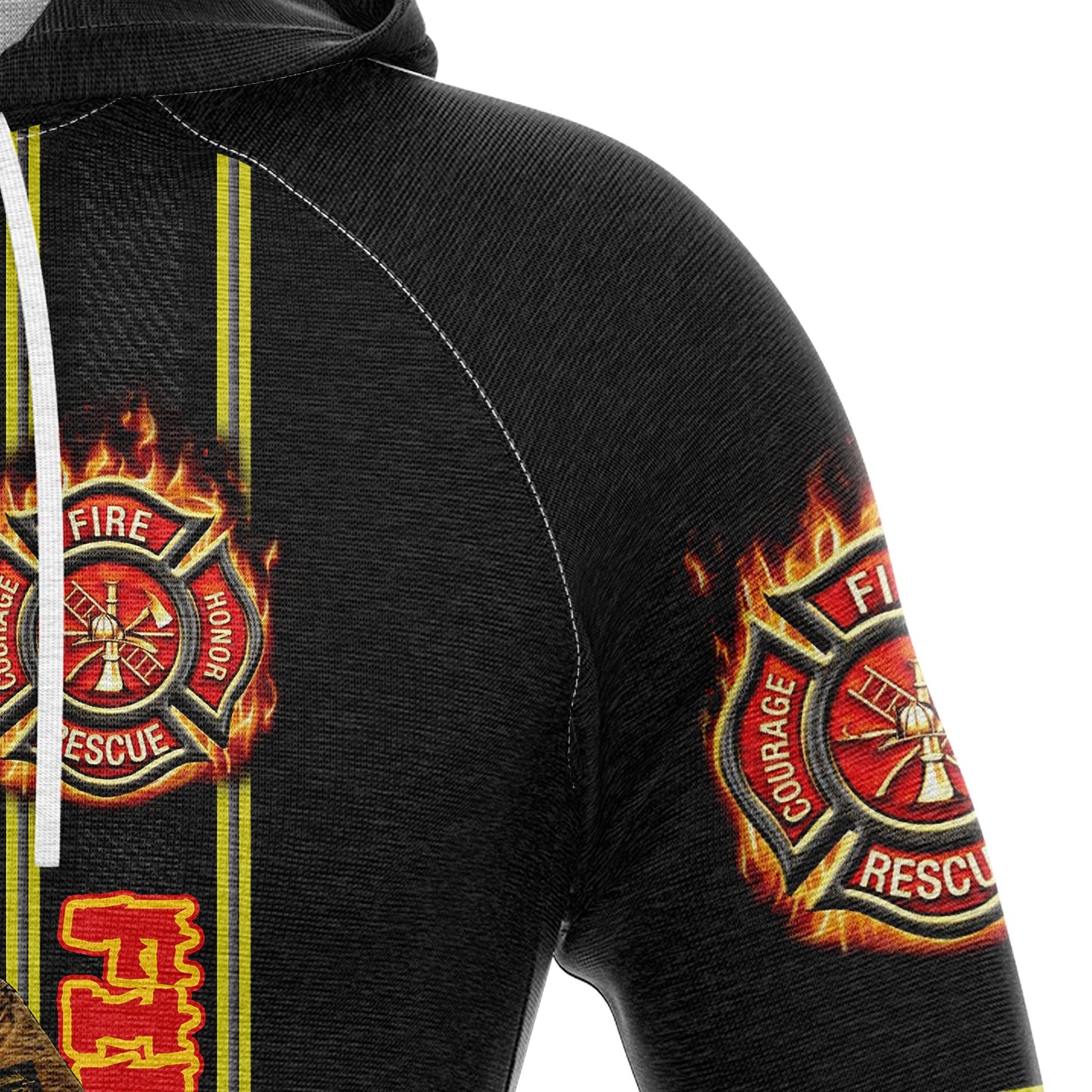 Firefighter Hero Pullover Premium Hoodie Fire Sea, Perfect Outfit For Men And Women On Christmas New Year Autumn Winter