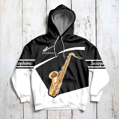 Saxophone Pullover Pullover Premium Hoodie, Perfect Outfit For Men And Women On Christmas New Year Autumn Winter