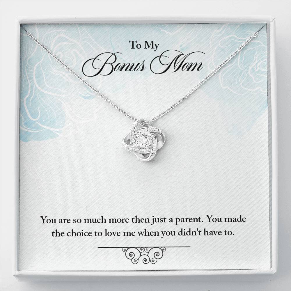Bonus Mom Necklace, Step Mom Necklace Gift For Birthday, Mother's Day, Necklace For Mom From Daughter Son, You Are So Much More Then Just a Parent