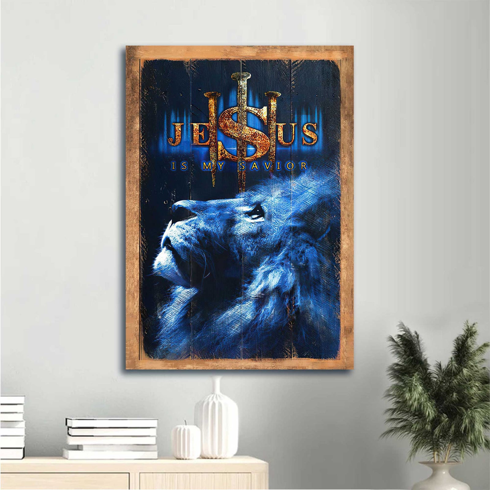 Abstract art, Jesus painting, Watercolor lion head, Lion of Judah