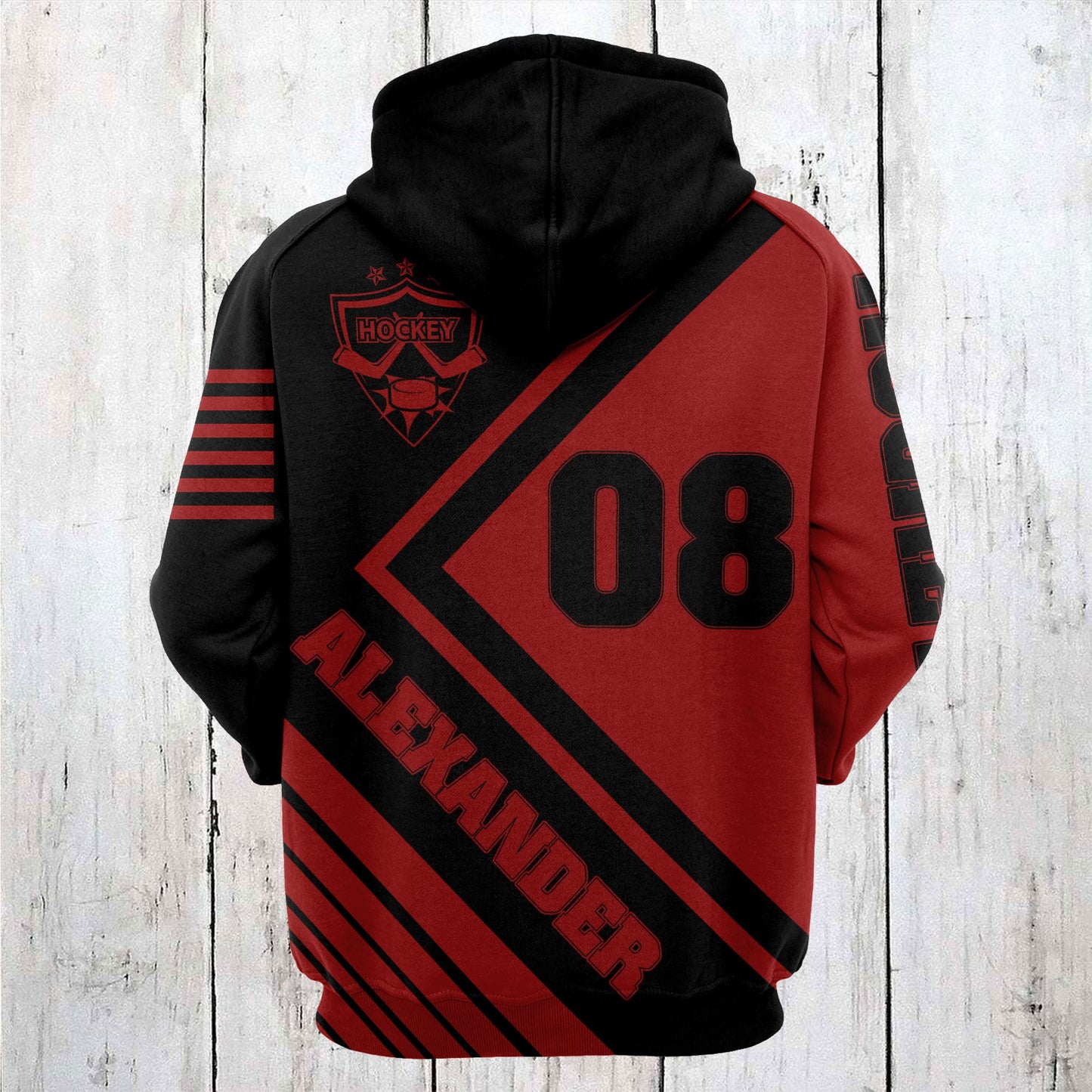 Custom Name Hockey Born To Play Pullover Premium Hoodie, Perfect Outfit For Men And Women On Christmas New Year Autumn Winter