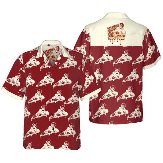 Dreaming About Pizza Hawaiian Shirt, Colorful Summer Aloha Shirt For Men Women, Perfect Gift For Friend, Team - Amzanimalsgift