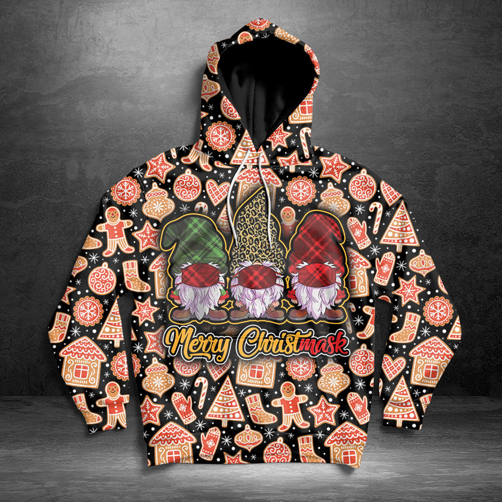 Nordic gnomes Christmask Pullover Premium Hoodie, Perfect Outfit For Men And Women On Christmas New Year Autumn Winter