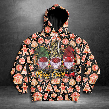 Nordic gnomes Christmask Pullover Premium Hoodie, Perfect Outfit For Men And Women On Christmas New Year Autumn Winter