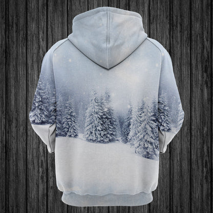 Dachshund Red Truck Christmas Pullover Premium Hoodie, Perfect Outfit For Men And Women On Christmas New Year Autumn Winter