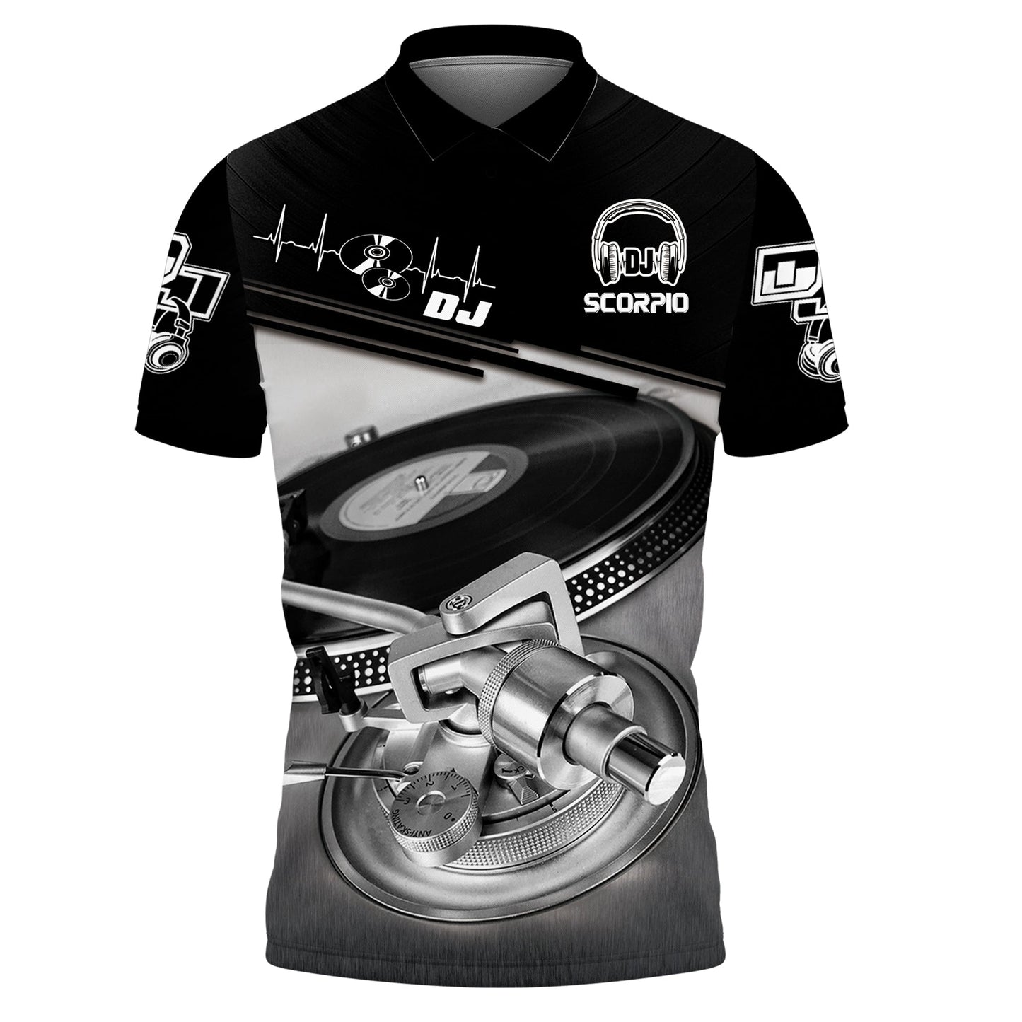 Personalized Name Disc Jockey Shirts - Custom Name DJ Shirts, Classical Music Disc Clothings, Perfect DJ Shirts for Men & Women
