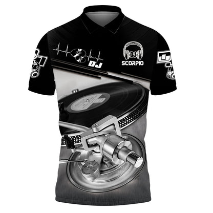 Personalized Name Disc Jockey Shirts - Custom Name DJ Shirts, Classical Music Disc Clothings, Perfect DJ Shirts for Men & Women